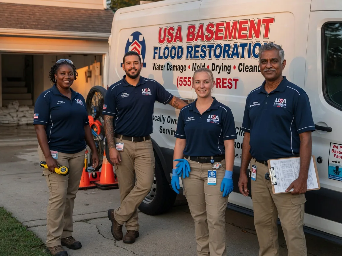 Basement Flood Cleanup company in Eggleston, VA