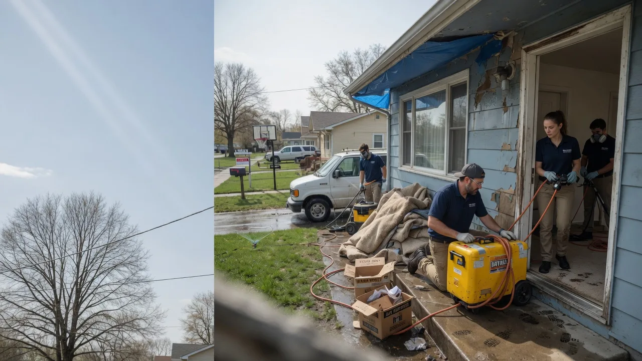 Basement Flood Cleanup in Eggleston, VA near me